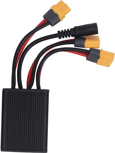 Igeteck Elektrischer Doppelbatterie-Entladewandler 20V auf 72V 30A mit Ladeanschluss und Balancer in Schwarz - Bild 1