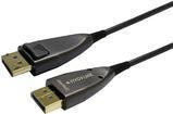 VivoLink Pro DisplayPort Optical Kabel Schwarz Grau 10 m - Bild 1