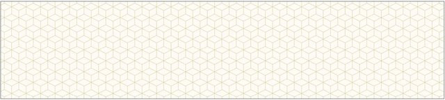 MySpotti Küchenrückwand Profix Cucina Hexagon in Creme/Beige, B/H: 270 x 60 cm - Bild 1