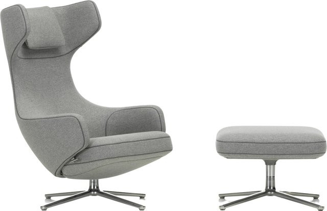 Vitra Grand Repos Sessel mit Ottoman - Bild 1