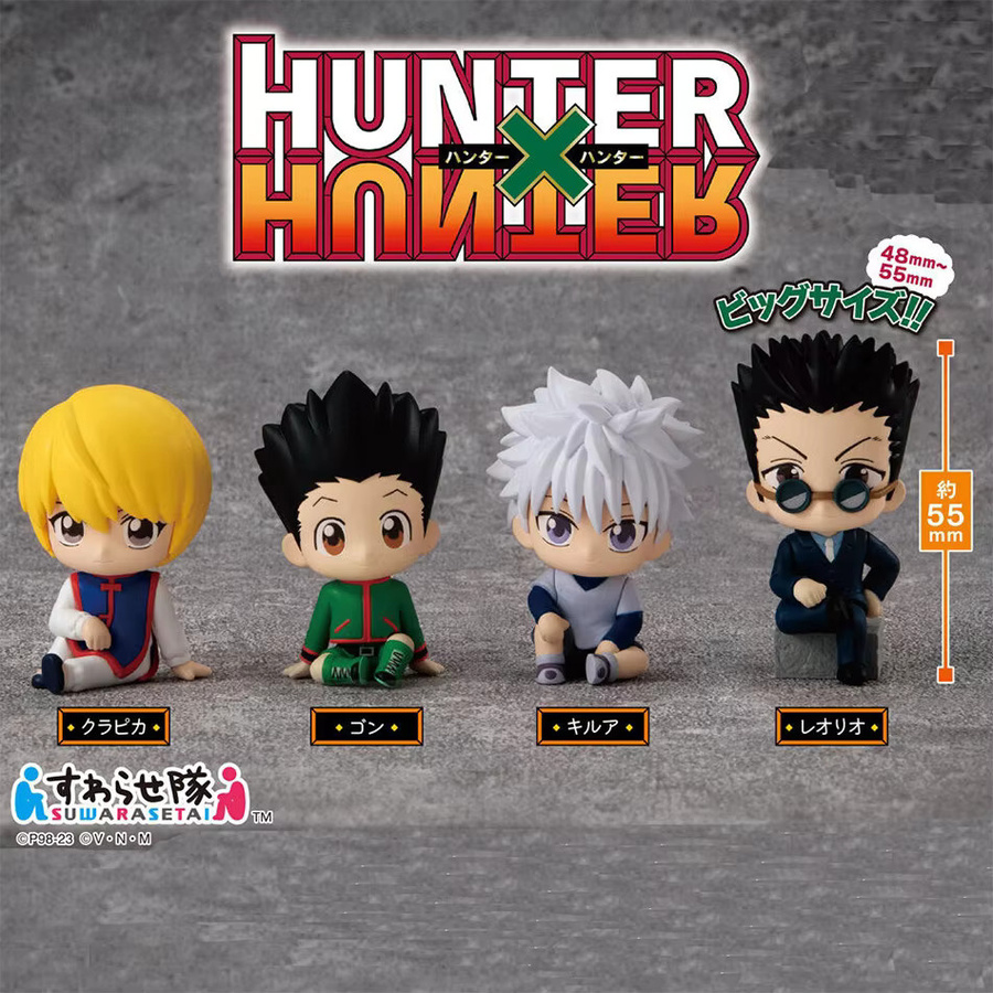 8er Set Hunter x Hunter Action Figuren aus PVC von Bandai in Multicolor - Bild 3