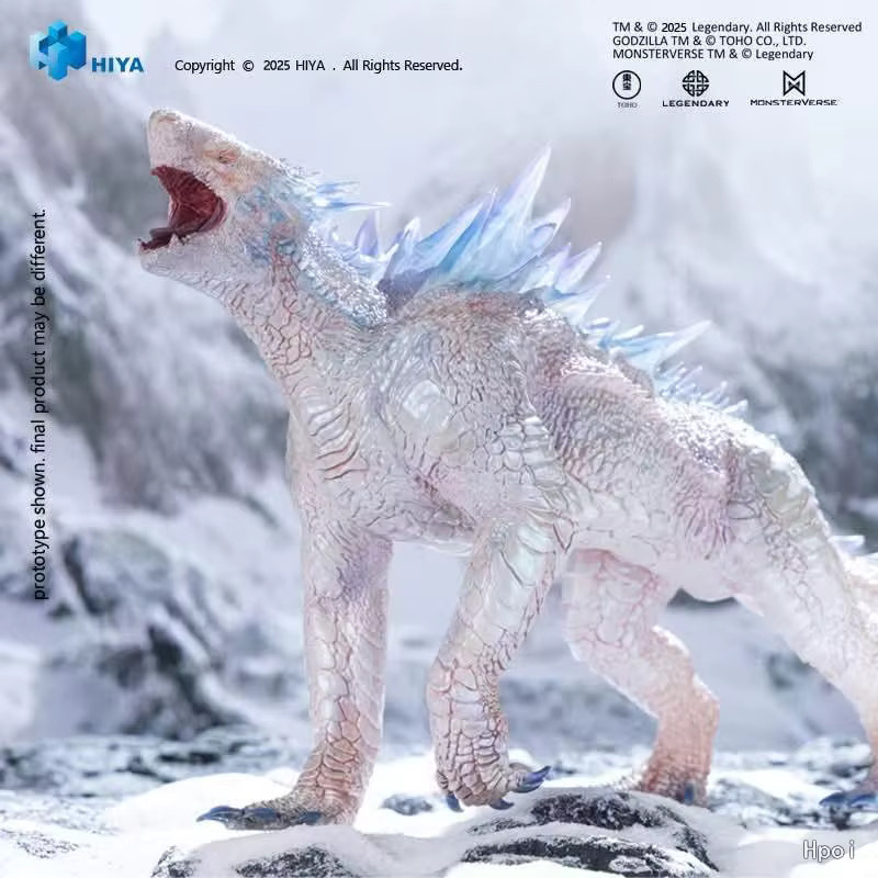 HIYA Stylist Series Shimo Godzilla Transparent Ver. 2025WF Exhibition Limited Godzilla Evolution Translucent Ver. Figur - Bild 4
