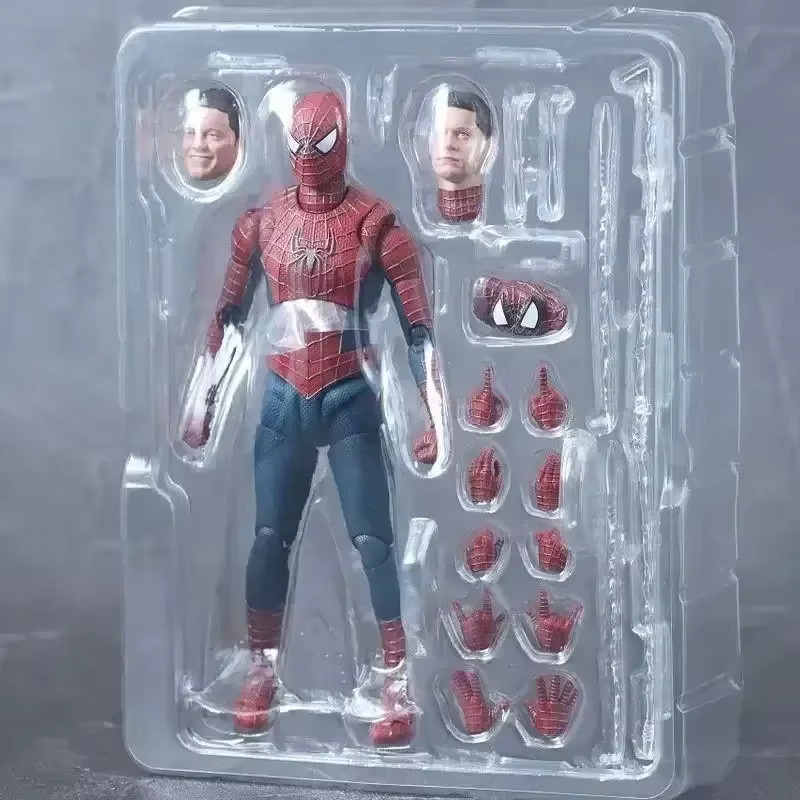 Bandai Marvel Spiderman 3 Tobey Maguire Figur, Actionfigur, Einzelfigur, Rot - Bild 3