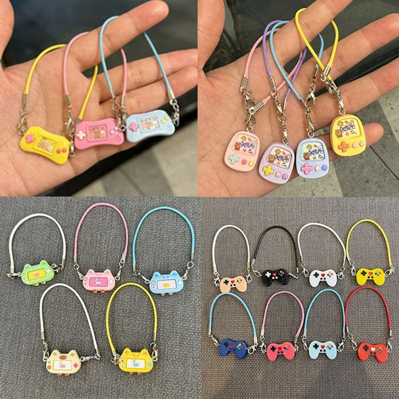 Miniatur Handheld Spielkonsole als Zubehör für 1/6 und 1/8 Puppen, mehrfarbig aus Kunststoff - Bild 1