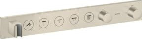 Hansgrohe Axor Select UP-Thermostat Fertigmontageset für Duschen in Brushed Nickel - Bild 1