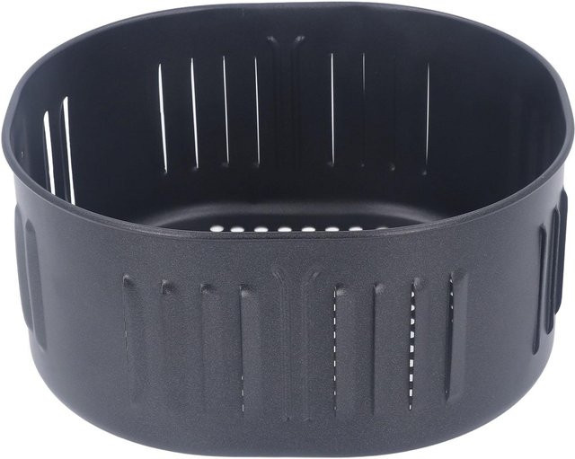 Antihaftbeschichteter Ersatzkorb für Fritteuse aus schwarzem Edelstahl, 5,5 l, mit Öl-Entleerungsfunktion - Bild 1
