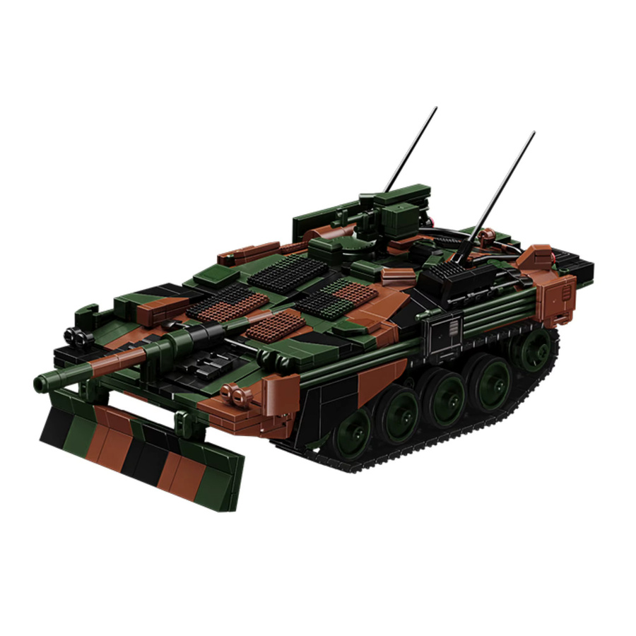 12GO Schwedischer STRV103B Panzer, Bausteine, 1773 Teile - Bild 3