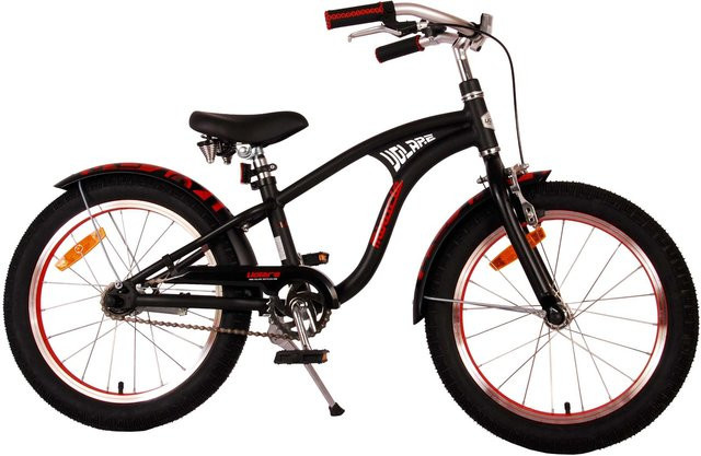 TPFSports Miracle Cruiser Kinderfahrrad, 18 Zoll, Schwarz - Bild 1