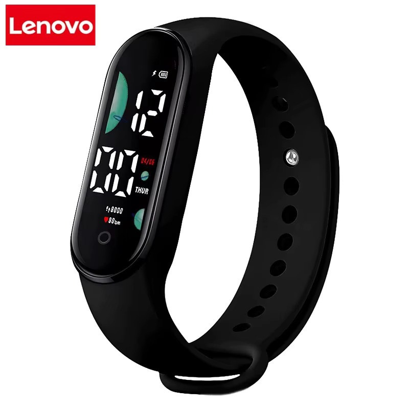 Lenovo Mückenabwehr-Armband mit Ultraschall, physikalische Mückenabwehr für Sport und Outdoor, Farben: Orange und Schwarz - Bild 7