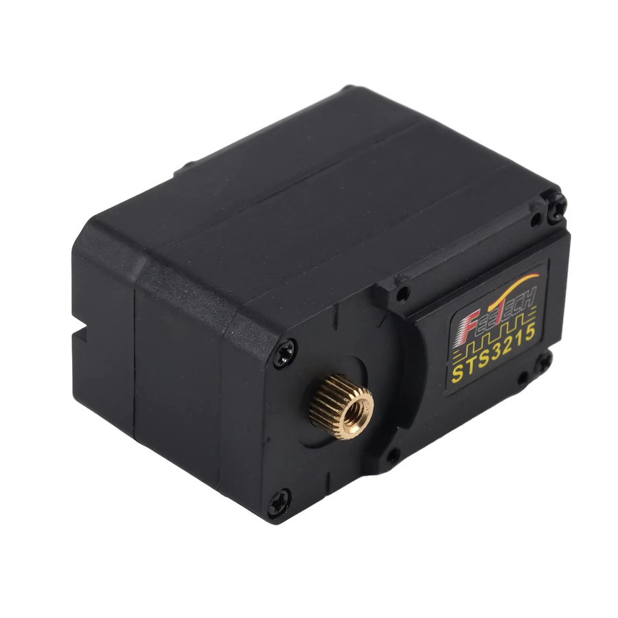 wishiot STS3215 19KG Servo Dual Achse 360 Grad Motor, Schwarz - Bild 4