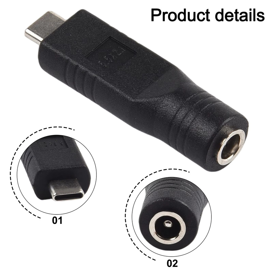 VIBRATITE USB-C zu DC Power Adapter für Starlink Mini, Schwarz - Bild 5