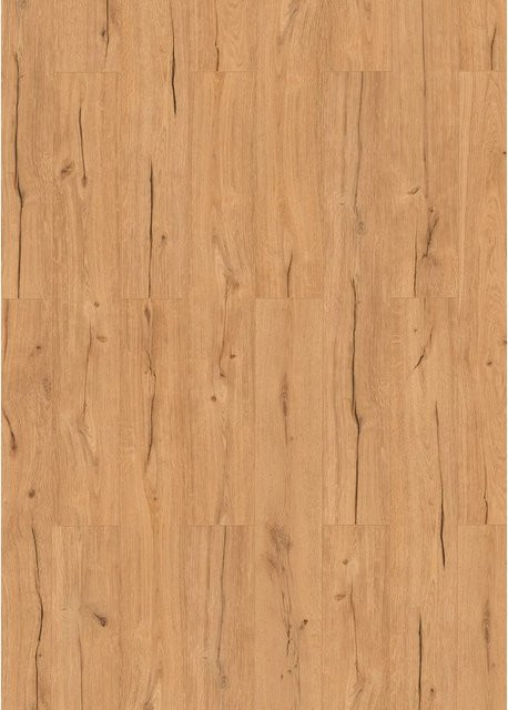 Classen Designboden Prime Oak in Braun mit Holzoptik und Click-System, 6+2 mm - Bild 1