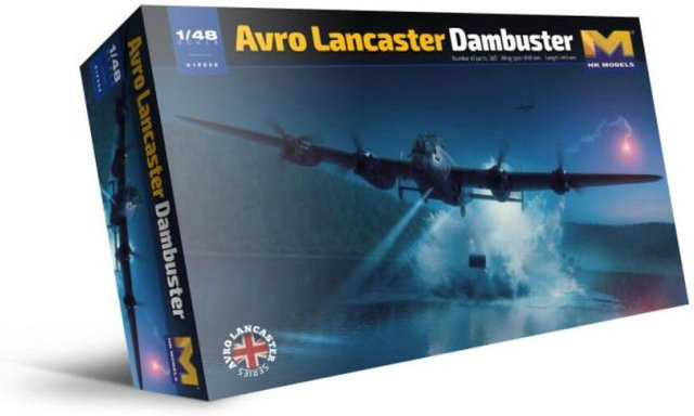 Hong Kong Models Lancaster Dambuster, Fahrzeug, 1:48 - Bild 1