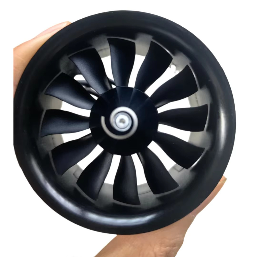 XFly Galaxy X5 2627-KV4600 4S EDF Power System, 50 mm, 12-Blatt-Kanalventilator, bürstenloser Außenläufermotor, Schwarz - Bild 3