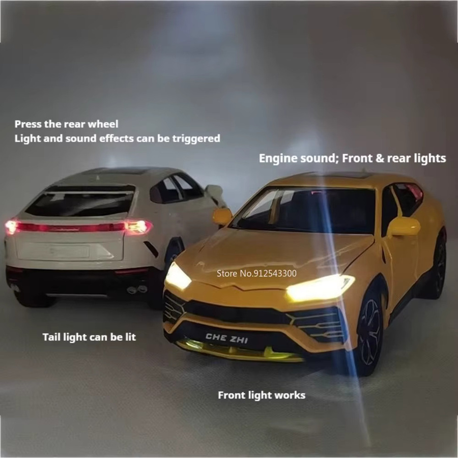 RMZ city Urus Sian Automodell Spielzeug, 1:24 Maßstab, mit Licht und Sound - Bild 4