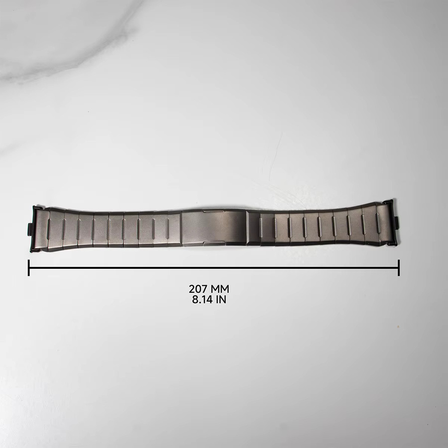 FancyWrist Uhrenarmband Edelstahl, Silber, Herren - Bild 6