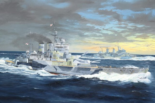 Trumpeter HMS Renown Battle-cruiser 1942, Fahrzeuge, Grau - Bild 1