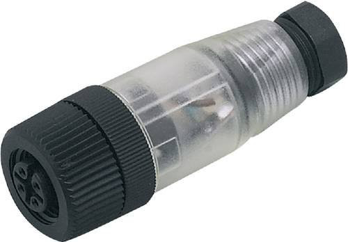 Ifm Electronic E10136 Sensor-Aktor-Steckverbinder, unkonfektioniertierte Buchse, gerade, 4 Polzahl, schwarz - Bild 1
