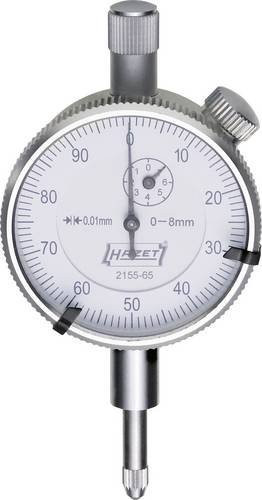 Hazet Kleinmessuhr 2155-65 in Silber mit 8mm Messbereich und 0,01mm Ablesung - Bild 1
