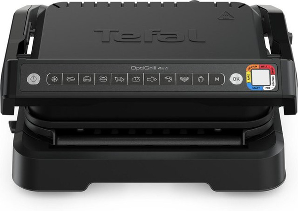Tefal OptiGrill Kontaktgrill GC7748 4in1 in Schwarz