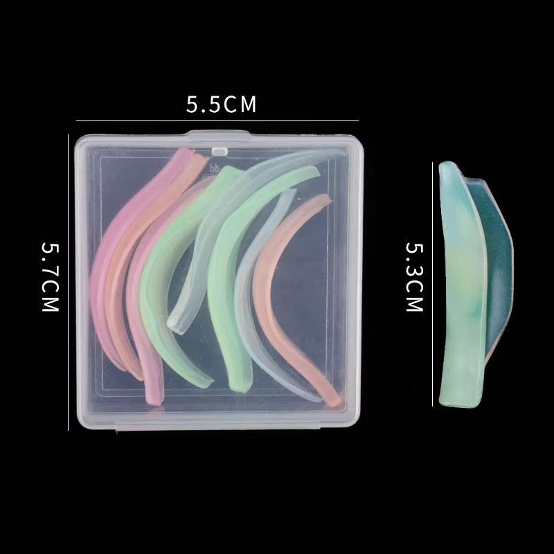 Y-Meiyaa Wimperndauerwellen-Pads, 4 Paar, bunt, Unisex - Bild 3