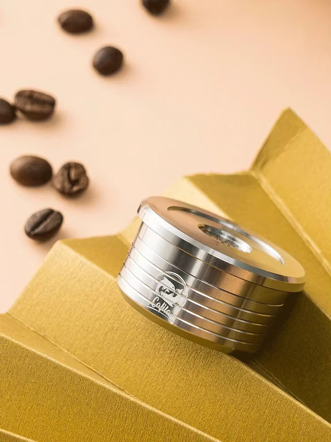 JUSTINLAU Wiederverwendbare Kapsel aus Edelstahl für Delta Q NDIQ7323 und Lavazza Point EP MINI in Silber - Bild 3