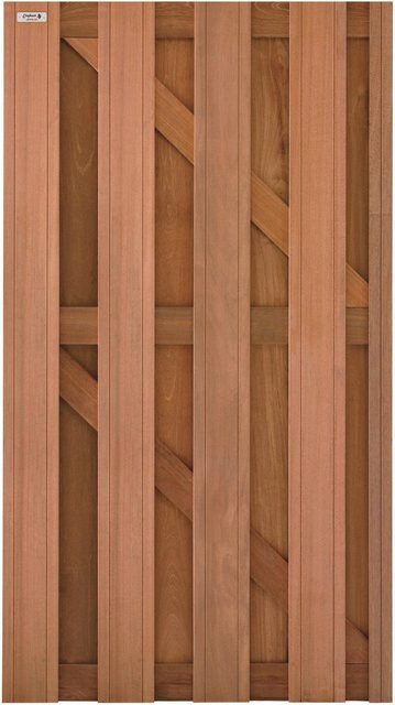Gartentor aus Hartholz B: 90 cm, H: 180 cm - Bild 1