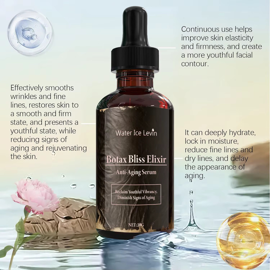 Water Ice Levin Botax Bliss Elixir Anti-Aging-Serum mit Retinol, Unisex, Reife Haut - Bild 4