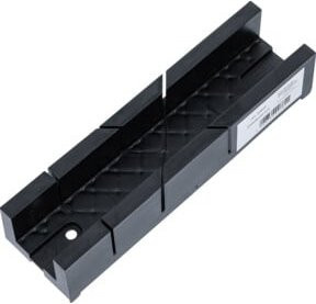 BGS Kunststoff-Gehrungslade 50855 in Schwarz, B/T/H: 24,5 x 6,5 x 4,8 cm - Bild 1