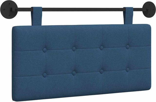 vidaXL Wandmontiertes Polsterpaneel in Blau, B/H/T: 100 x 55 x 5 cm - Bild 1