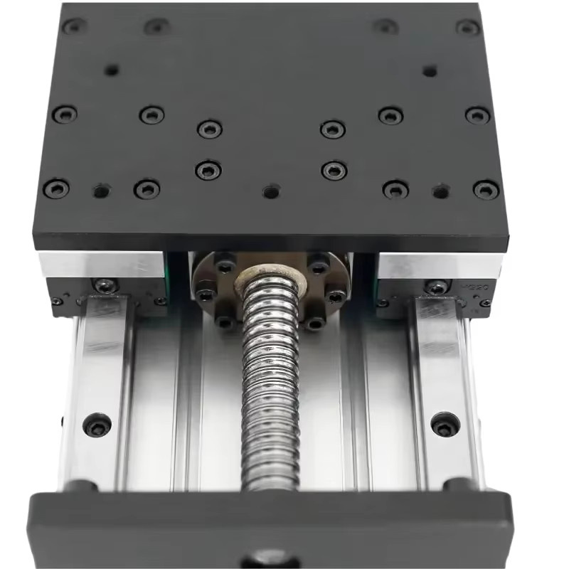 EURECA Nema34 Schrittmotor CNC Linearantrieb Modul mit Kugelumlaufspindel und Dual Linearführungsschienen für hohe Präzision - Bild 4