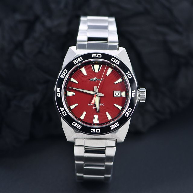 Heimdallr Armbanduhr, Automatik, Edelstahl, 48 mm, Herren, Silber - Bild 1