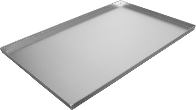 Schneider Backblech aus Aluminium, silber, rechteckig, B: 40 cm, T: 60 cm, H: 2 cm - Bild 1