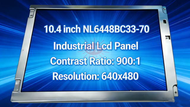 10,4 Zoll NL6448BC33-70 TFT-LCD-Panel Industriedisplay mit 640x480 Auflösung, CMOS und 31-poligem Anschluss in Silber - Bild 1