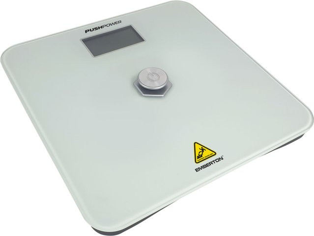 Emberton Digitale Personenwaage Woburn Glas Weiß, Breite: 31 cm - Bild 1