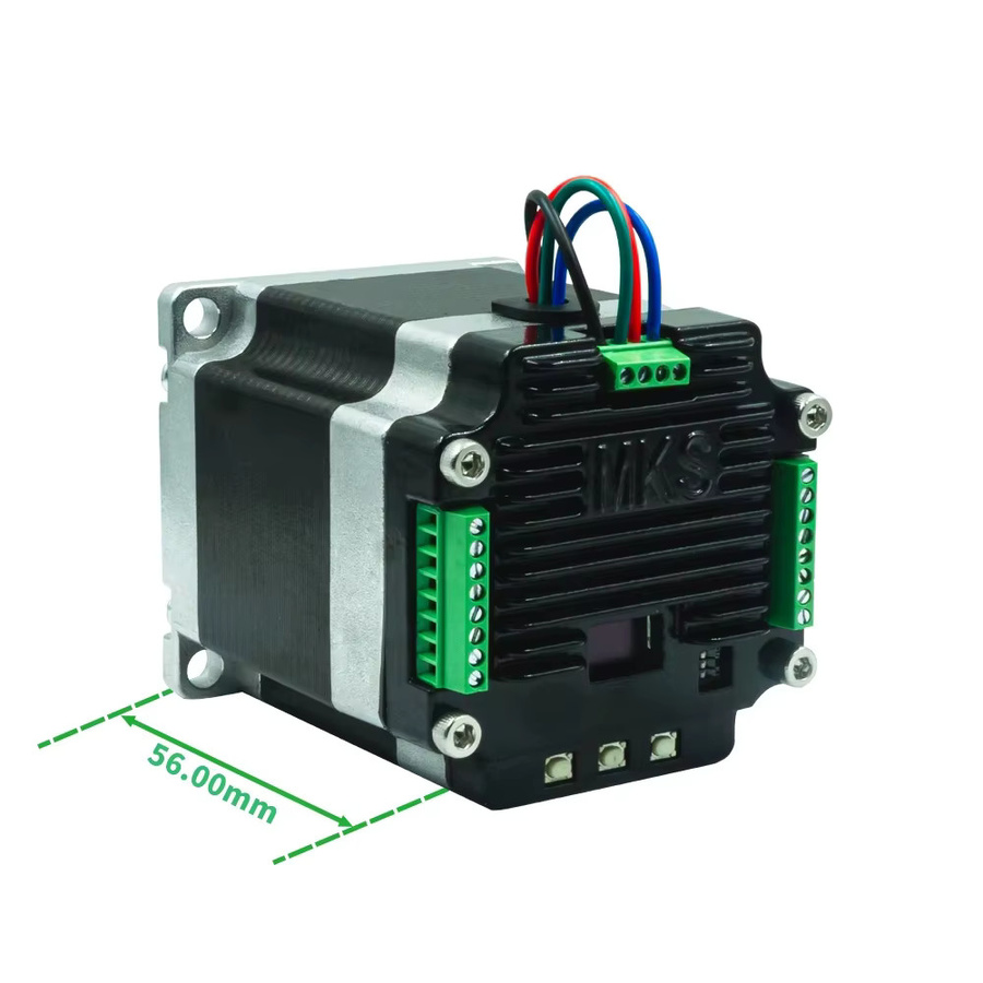 MKS SERVO57D NEMA23 Closed-Loop-Schrittmotortreiber in Schwarz für CNC und 3D-Drucker mit Gen_L FOC Technologie - Bild 2