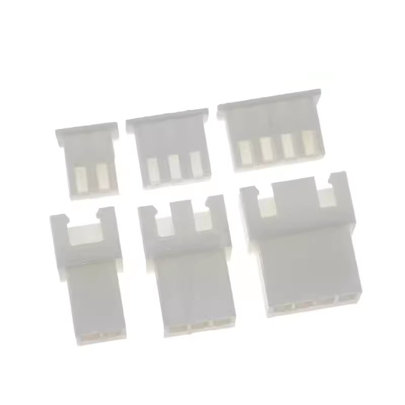 180 Stück XH-Stecker Set männlich und weiblich JST XH2.54 mit 2p 3p 4p 5 Pin für DIY Batterieladekabel in Weiß - Bild 3