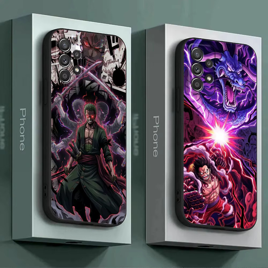 Anime One Piece Handyhülle für Samsung Galaxy verschiedene Modelle, Multicolor - Bild 1