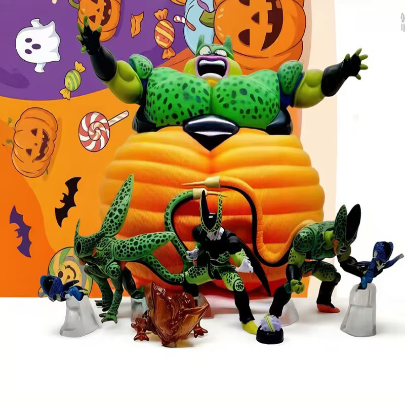 Bandai Dragon Ball Z Cell Familie Figuren, 7-teiliges Set, Actionfiguren - Bild 2