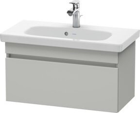 Duravit Waschtischunterschrank Com DuraStyle in Betongrau matt mit 1 Auszug, B: 73 cm, T: 36,8 cm, H: 39,8 cm - Bild 1