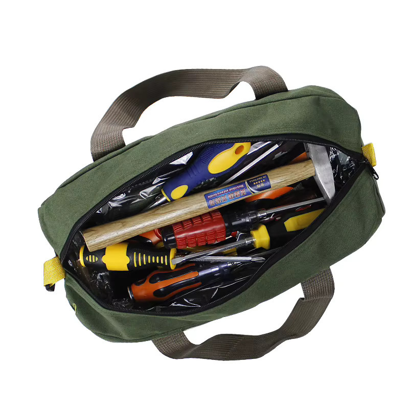 Wartungswerkzeugtasche aus wasserdichtem Oxford-Gewebe in Grün mit großer Kapazität für deine Handwerkzeuge - Bild 2