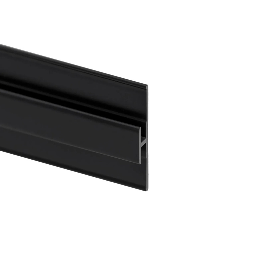 Schulte Flächenverbinder für Duschrückwand DecoDesign 210 cm Mattschwarz - Bild 2