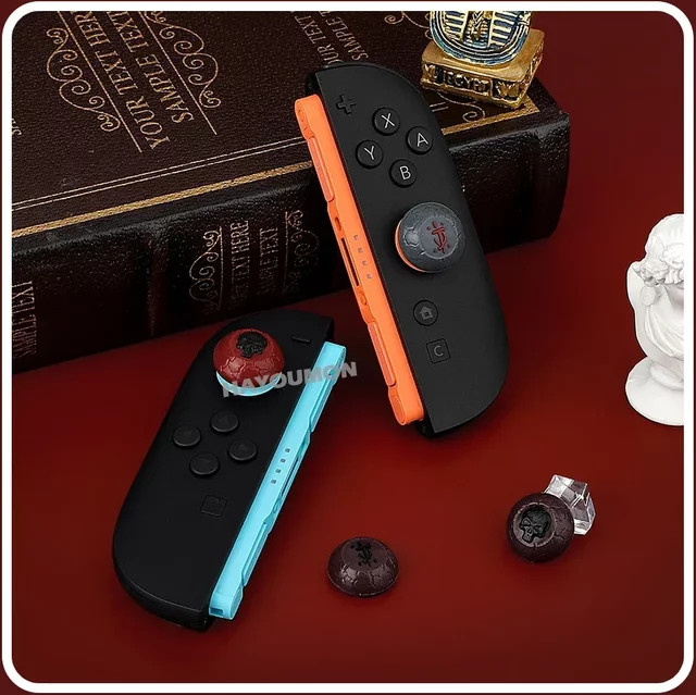 HeroAngel 4er-Set Anti-Rutsch-Joystick-Kappen aus Silikon für Nintendo Switch Joypad-Controller - Bild 1