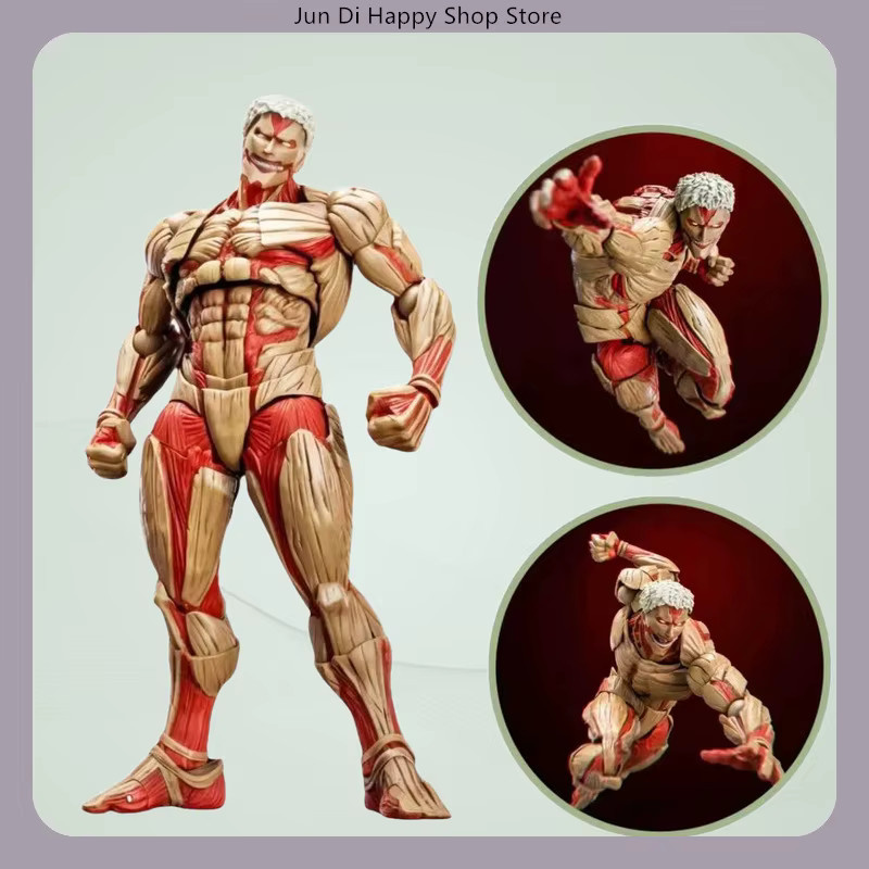 Bandai Attack on Titan Armored Titan, Actionfigur, 16 cm, beweglich - Bild 3