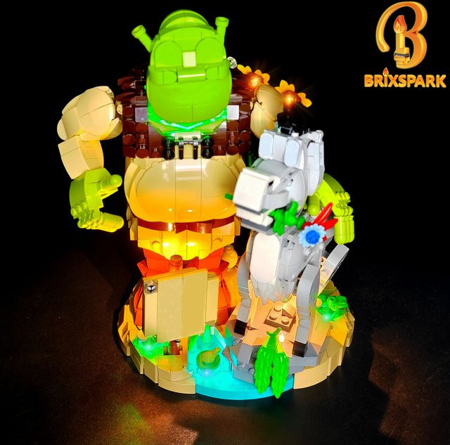 BRIXSPARK LED-Lichtset für Lego 72423, USB DIY-Lichtset, Bausteine-Zubehör - Bild 1