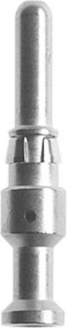 Weidmüller Crimpkontakt HDC-C-HE-SM0.5AU aus Messing in Silber, 100 Stück - Bild 1
