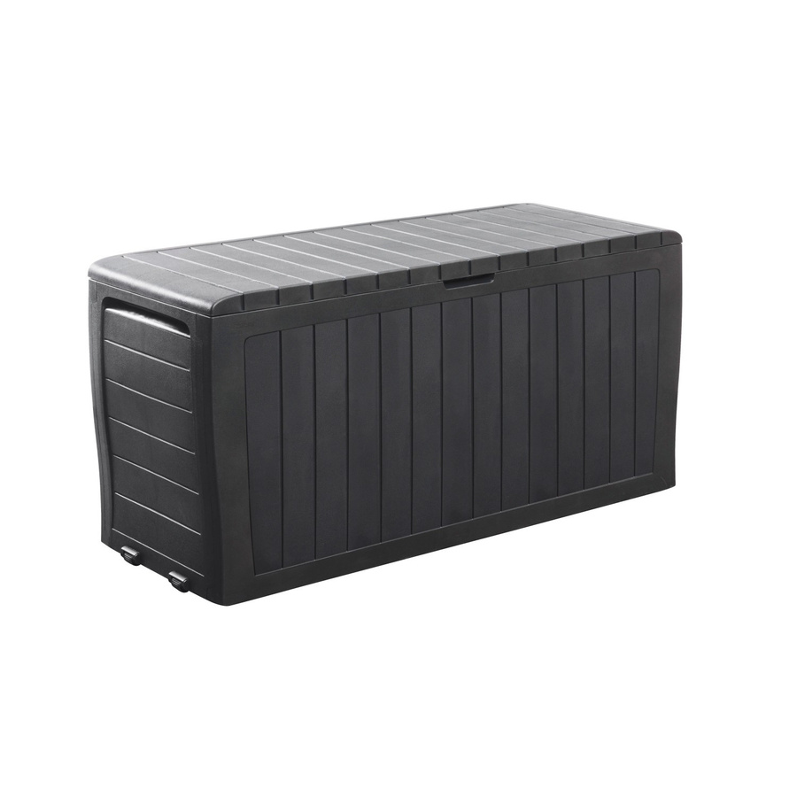 Keter Marvel+ Gartenbox aus Kunststoff, Grau/Anthrazit, 270 l - Bild 2