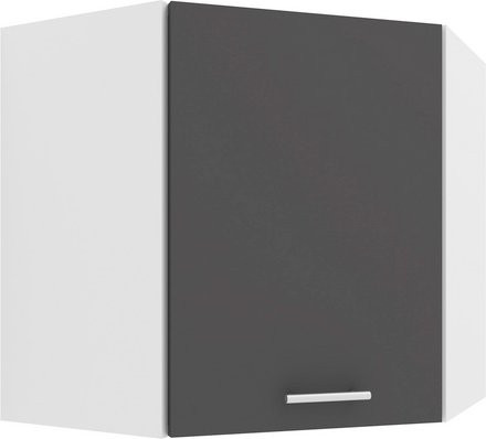 VCM Eckschrank Esilo in Grau, B/T/H: 57 x 57 x 60 cm - Bild 1