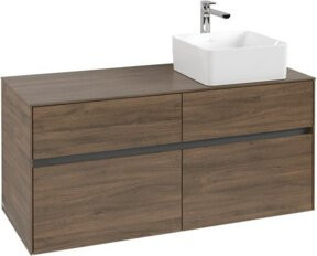 Villeroy & Boch Waschtischunterschrank Collaro in Arizona Oak, Wandmontage, B/H/T: 120 x 50 x 54,8 cm - Bild 1