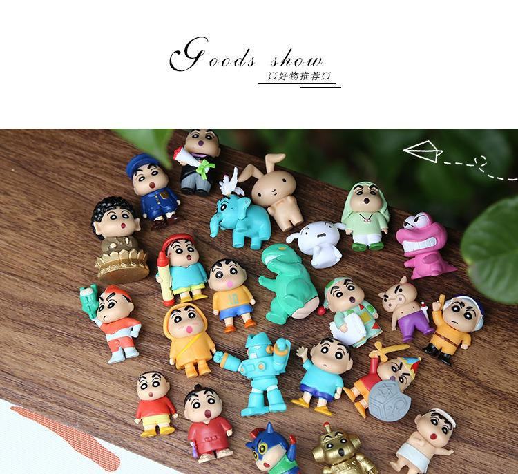 Yiran toy 1 Shin Chan Actionfigur 24-teiliges Set Mini-Figuren - Bild 2